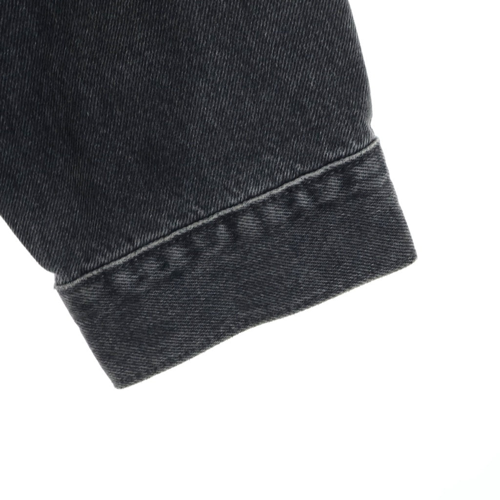 Levi's(リーバイス) Pride Liberation Radical Love Denim Trucker Jacket レインボータブ ポケット付 デニムジャケット ブラック