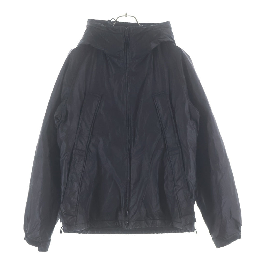 Y-3(ワイスリー) 13AW コーティング ハイネック ラグラン F82344 ダウンジャケット ブラック