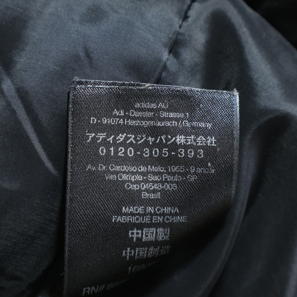 Y-3(ワイスリー) 13AW コーティング ハイネック ラグラン F82344 ダウンジャケット ブラック