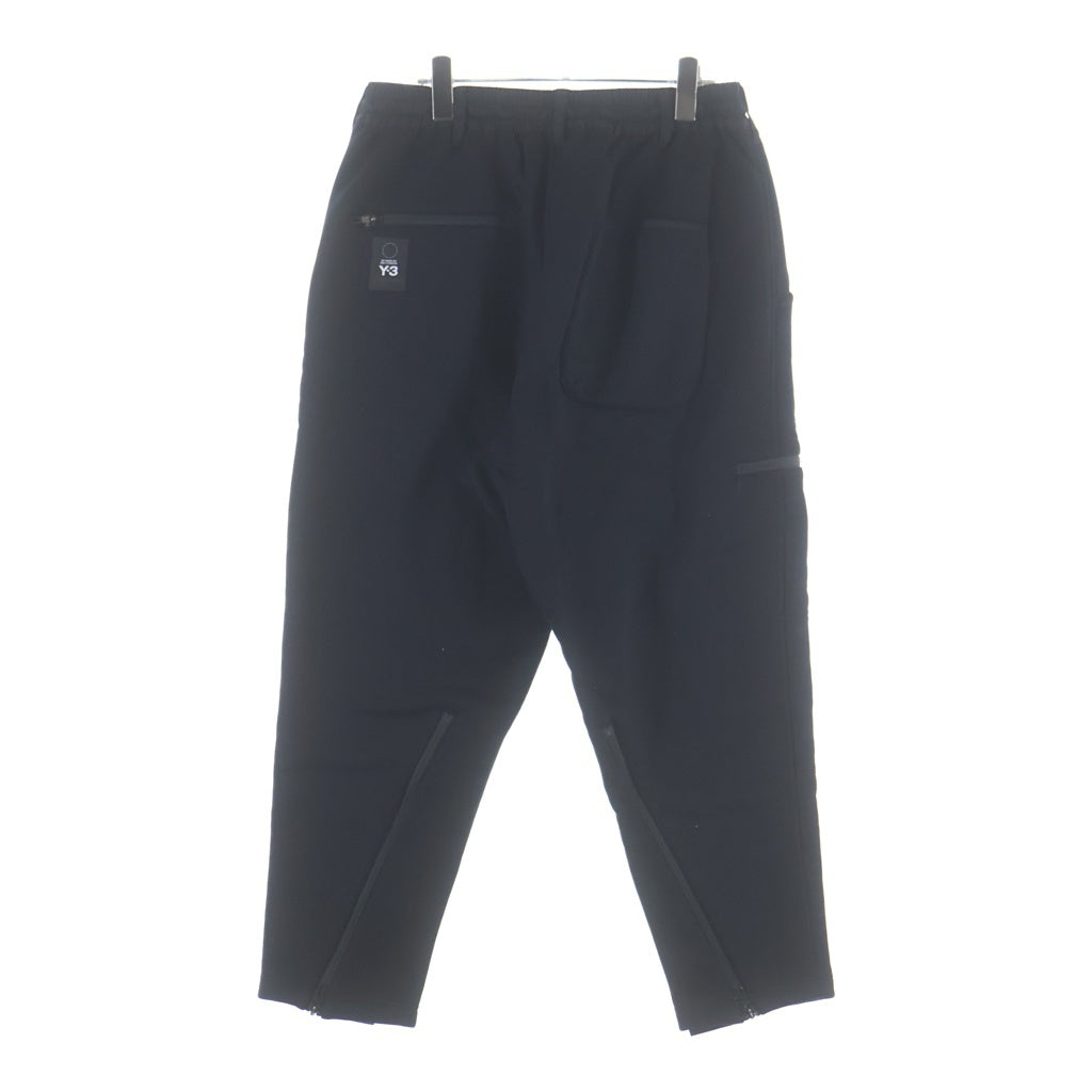 Y-3(ワイスリー) 18AW Binding Cargo TRACK PANTS DP0531 ジャージーパンツ ブラック