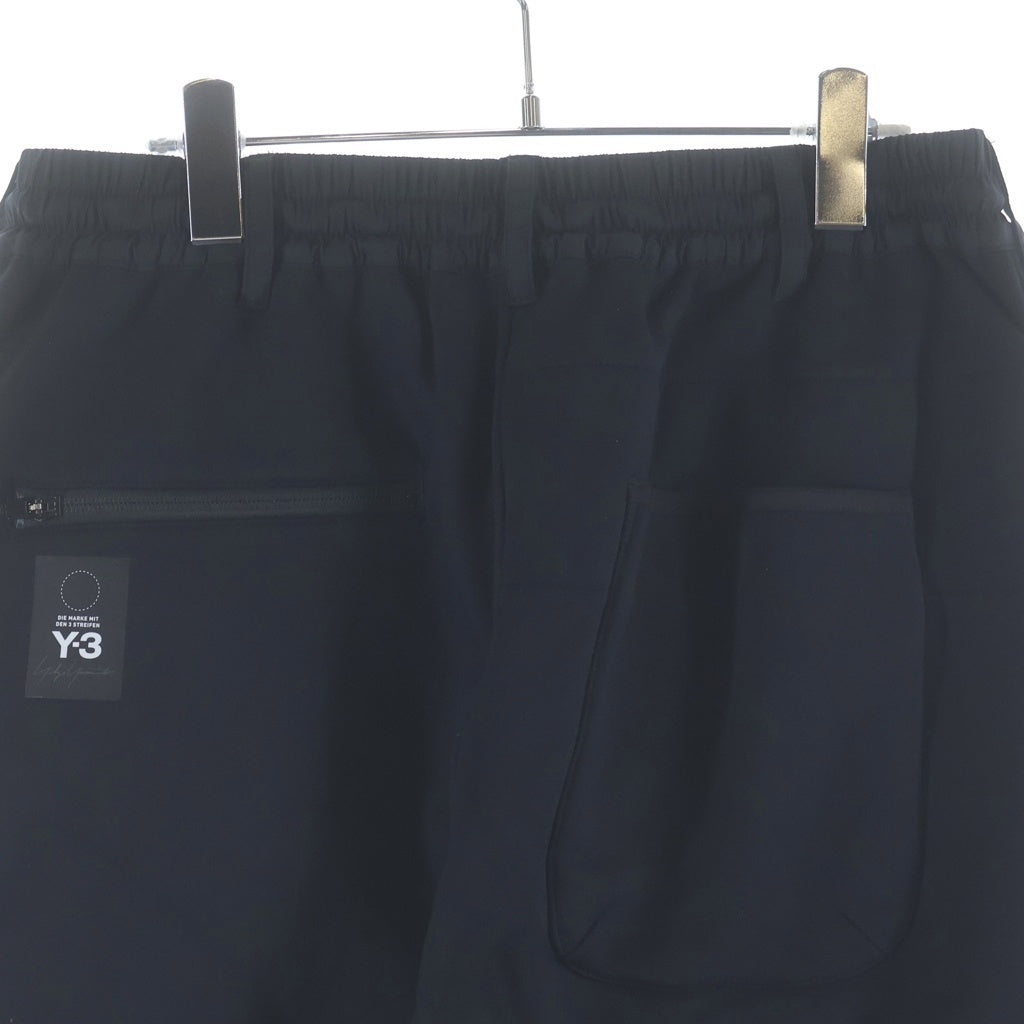 Y-3(ワイスリー) 18AW Binding Cargo TRACK PANTS DP0531 ジャージーパンツ ブラック