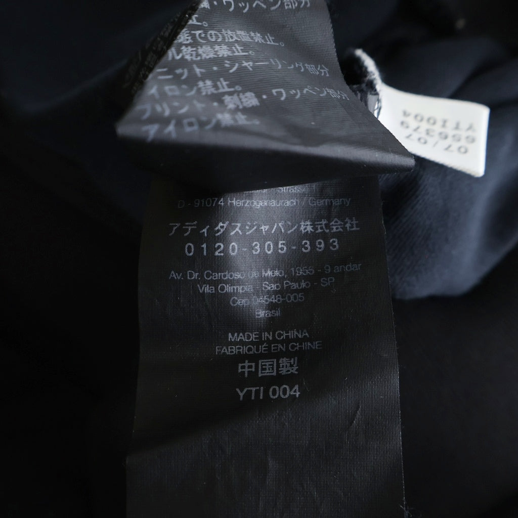 Y-3(ワイスリー) 07SS スリーストライプ 656379 ポリ トラックジャケット ジャージ ブラック