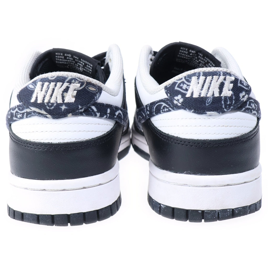 NIKE(ナイキ) WMNS DUNK LOW BLACK PAISLEY ウィメンズ ダンク ロー ブラックペイズリー ローカットスニーカー ブラック/ホワイト US9/26cm DH4401-100