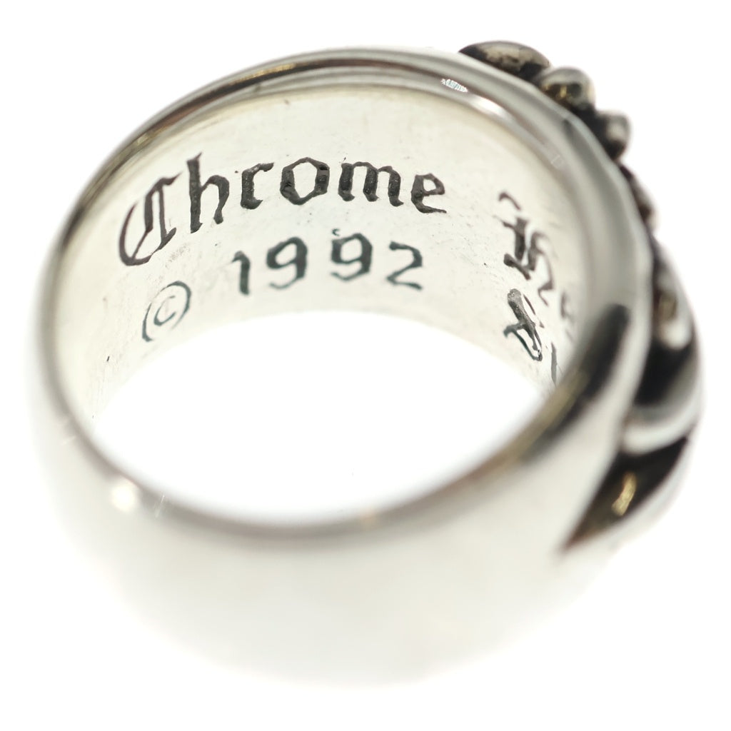 CHROME HEARTS(クロムハーツ) FLRL CRS フローラルクロス リング シルバー BCA346