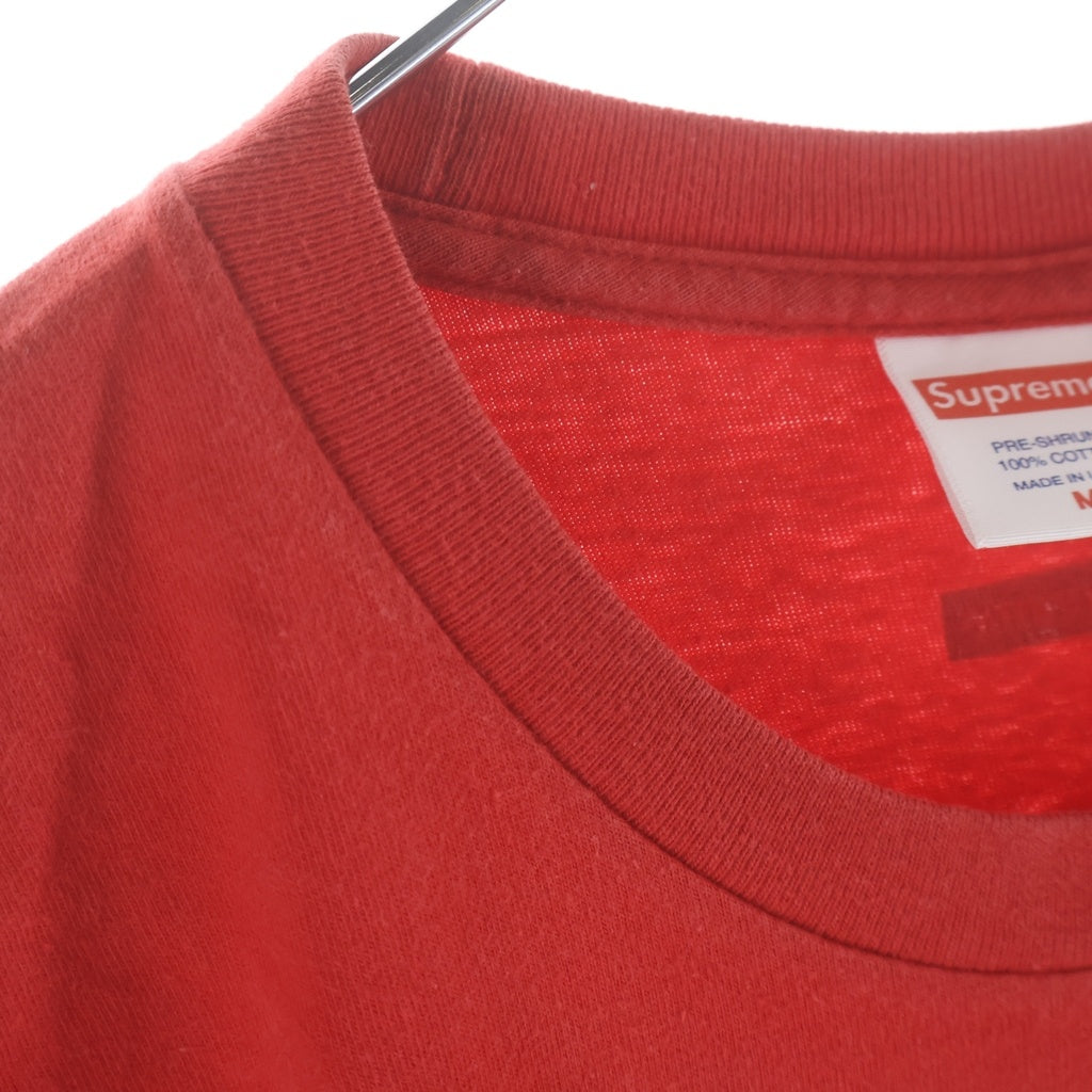 SUPREME(シュプリーム) 16AW Gucci Mane Tee グッチ メイン クルーネック カットソー 半袖Tシャツ レッド