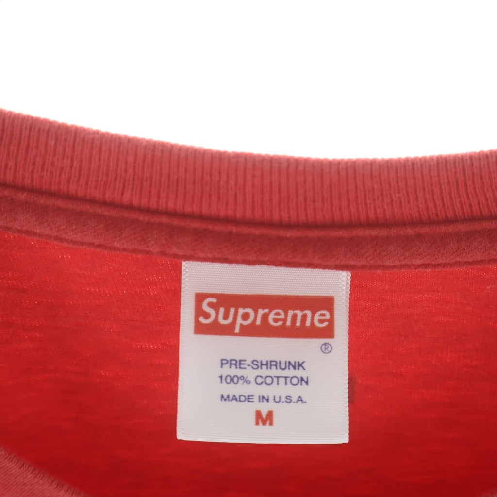SUPREME(シュプリーム) 16AW Gucci Mane Tee グッチ メイン クルーネック カットソー 半袖Tシャツ レッド