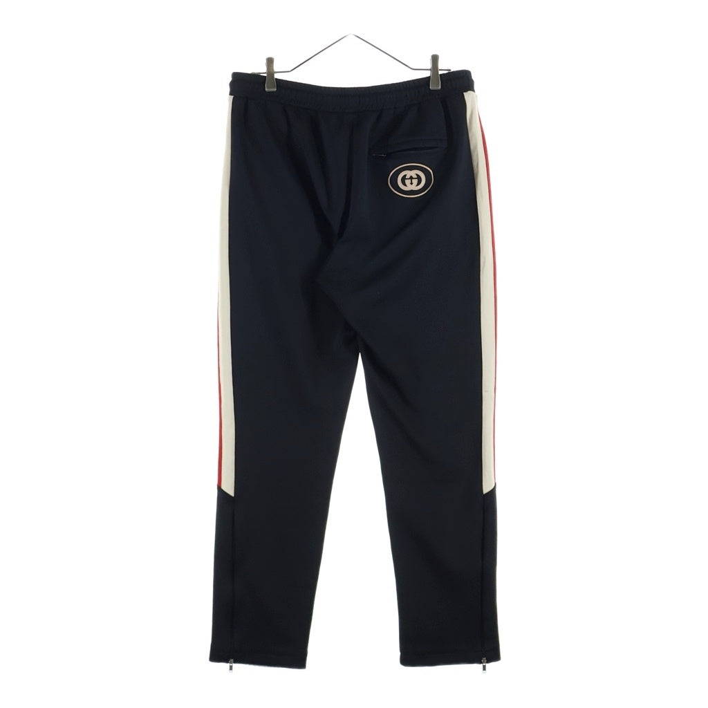 GUCCI(グッチ) Oval Logo Track Pant オーバルロゴ トラックパンツ ブラック 698461 XJEEP