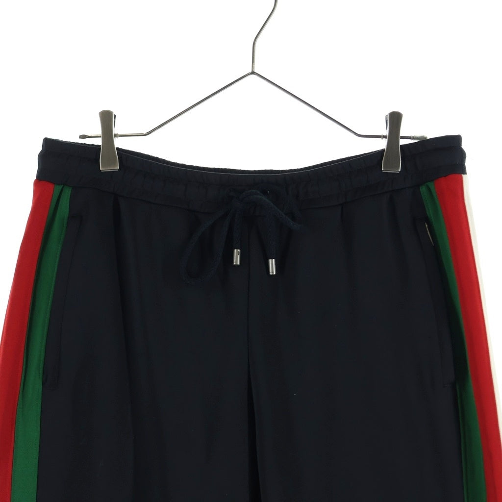 GUCCI(グッチ) Oval Logo Track Pant オーバルロゴ トラックパンツ ブラック 698461 XJEEP