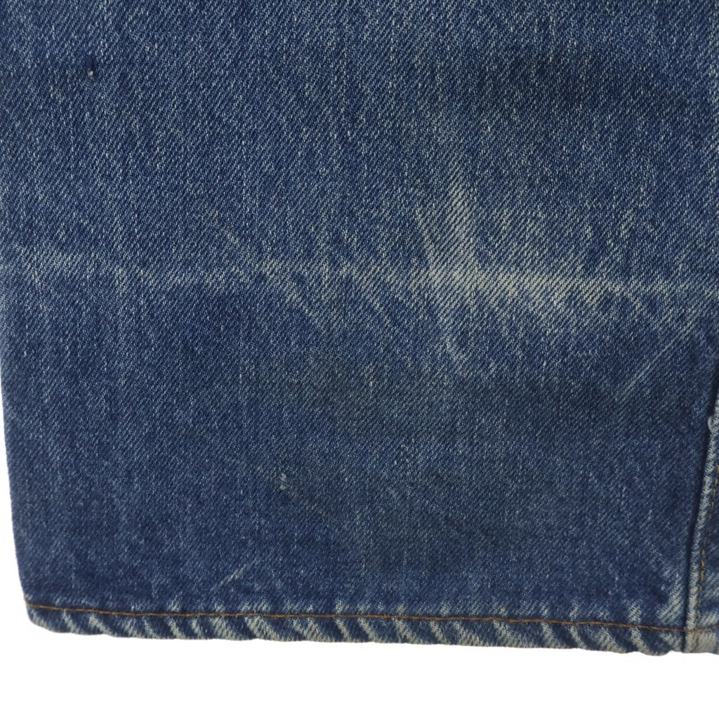 Levi's(リーバイス) 80s 501 ボタン裏524 ボタンフライ ダメージデニムパンツ インディゴ
