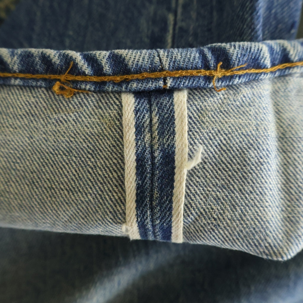 Levi's(リーバイス) 80s 501 ボタン裏524 ボタンフライ ダメージデニムパンツ インディゴ