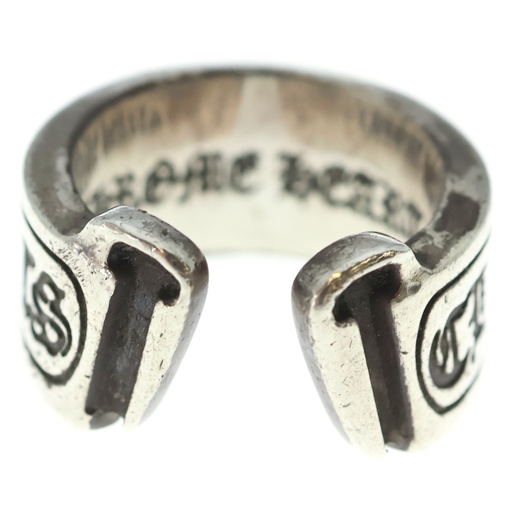 CHROME HEARTS(クロムハーツ) LG SCROLL LABEL ラージスクロールラベル リング シルバーBCA383