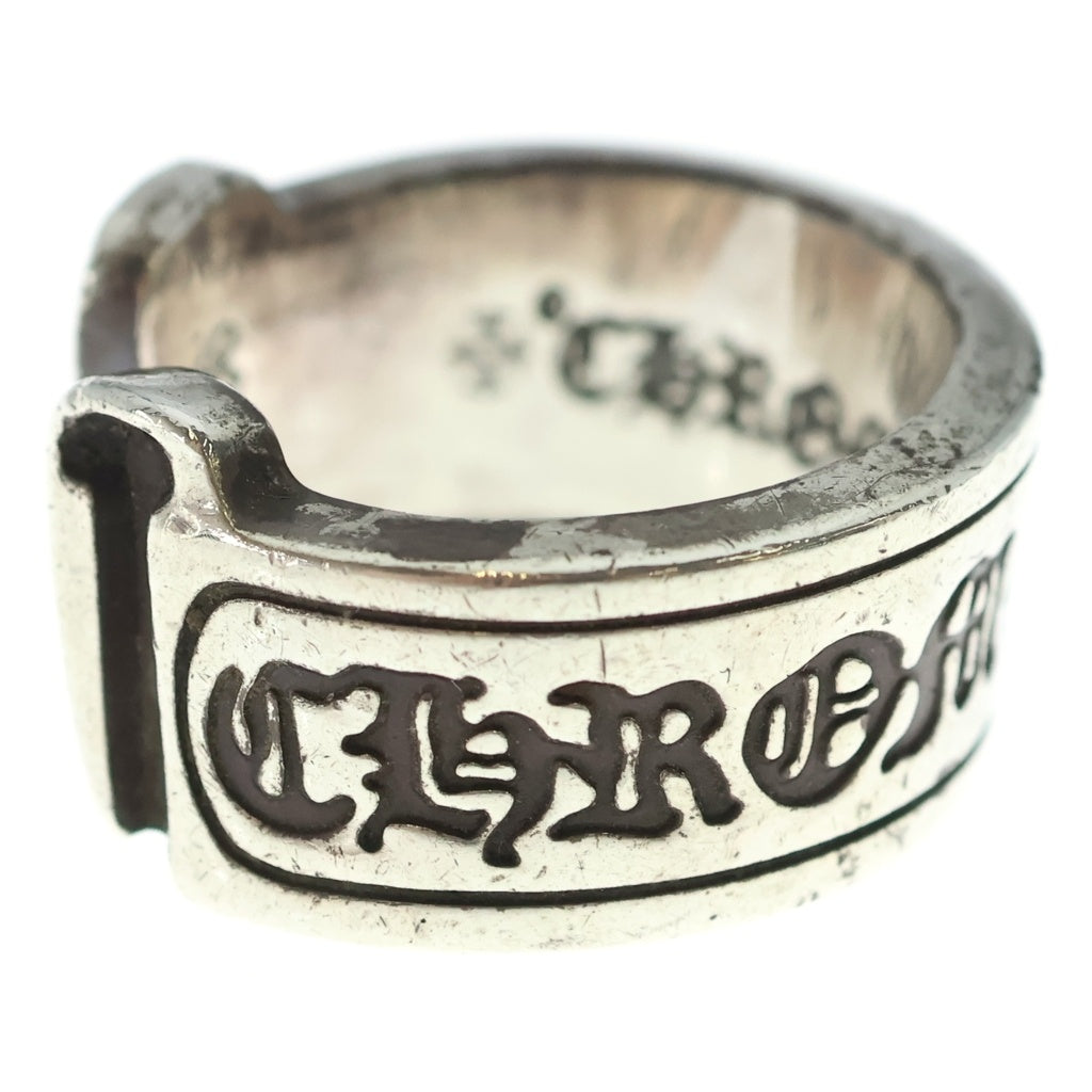 CHROME HEARTS(クロムハーツ) LG SCROLL LABEL ラージスクロールラベル リング シルバーBCA383