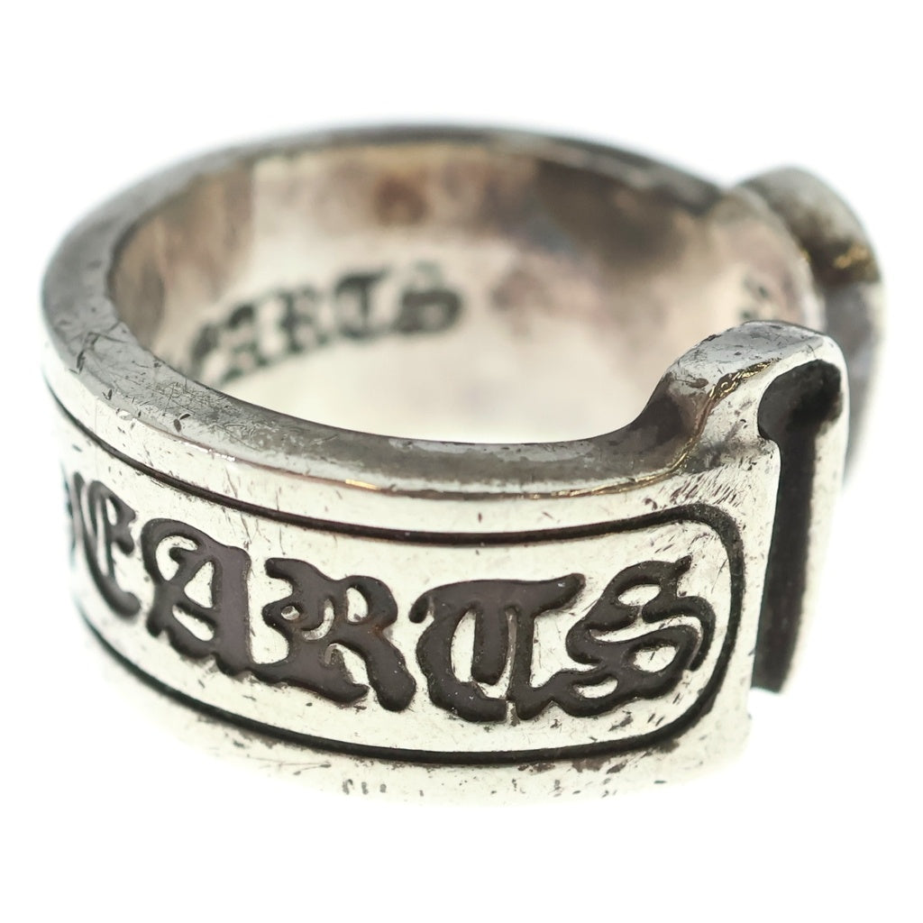 CHROME HEARTS(クロムハーツ) LG SCROLL LABEL ラージスクロールラベル リング シルバーBCA383