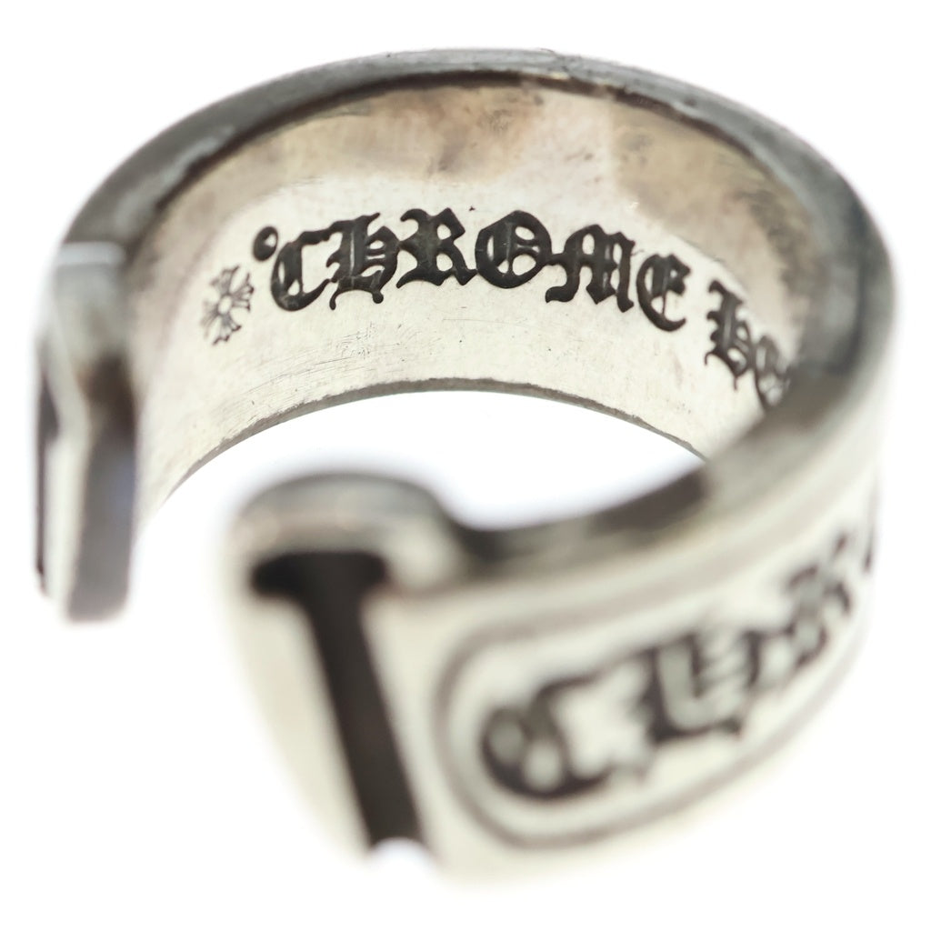 CHROME HEARTS(クロムハーツ) LG SCROLL LABEL ラージスクロールラベル リング シルバーBCA383