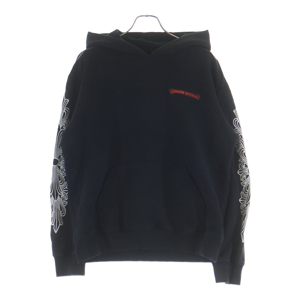 CHROME HEARTS(クロムハーツ) ×MATTY BOY 99 Eyes Chomper SWTSHRT PLVR マッティボーイ 99アイズ 袖フローラル プルオーバーパーカー