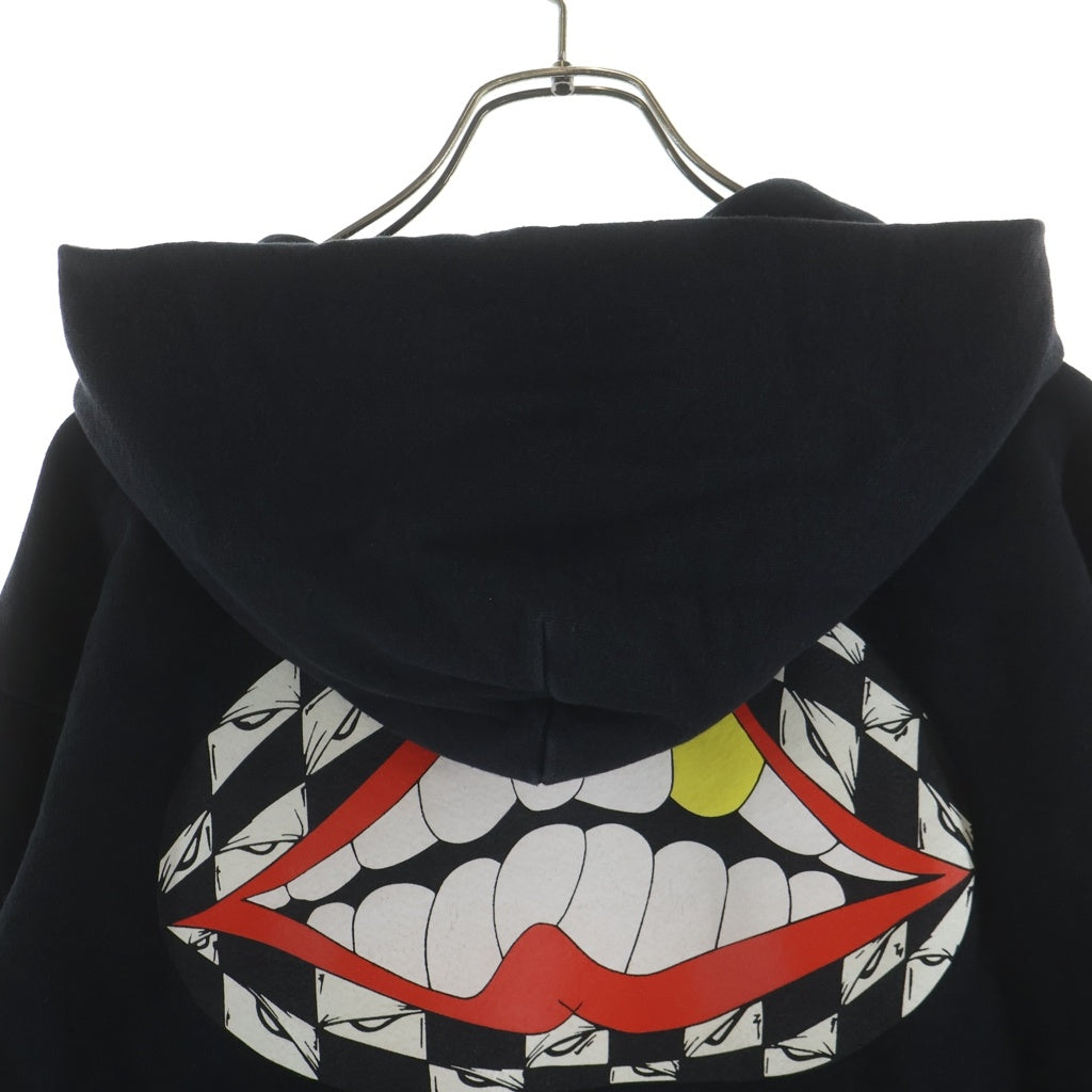 CHROME HEARTS(クロムハーツ) ×MATTY BOY 99 Eyes Chomper SWTSHRT PLVR マッティボーイ 99アイズ 袖フローラル プルオーバーパーカー