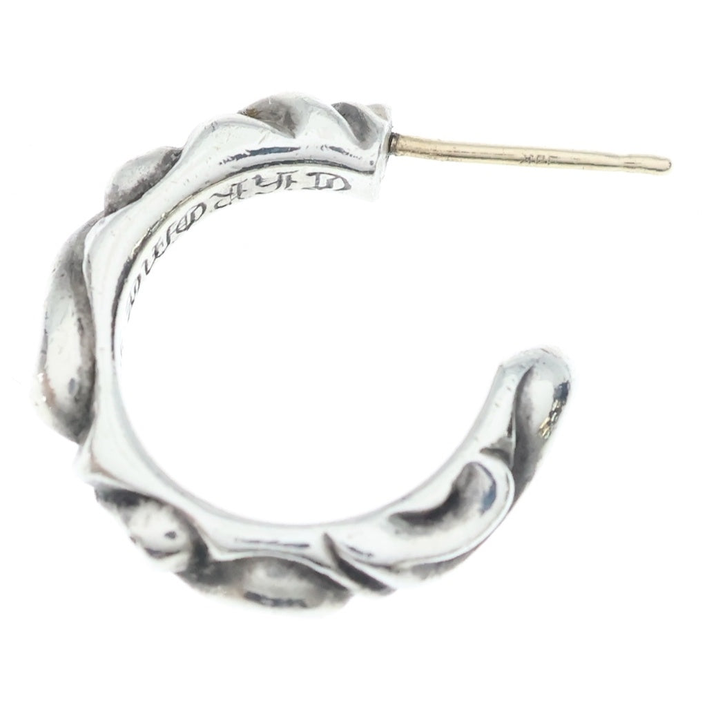 CHROME HEARTS(クロムハーツ) HOOP SCROOL スクロール フープピアス シルバー BCA102