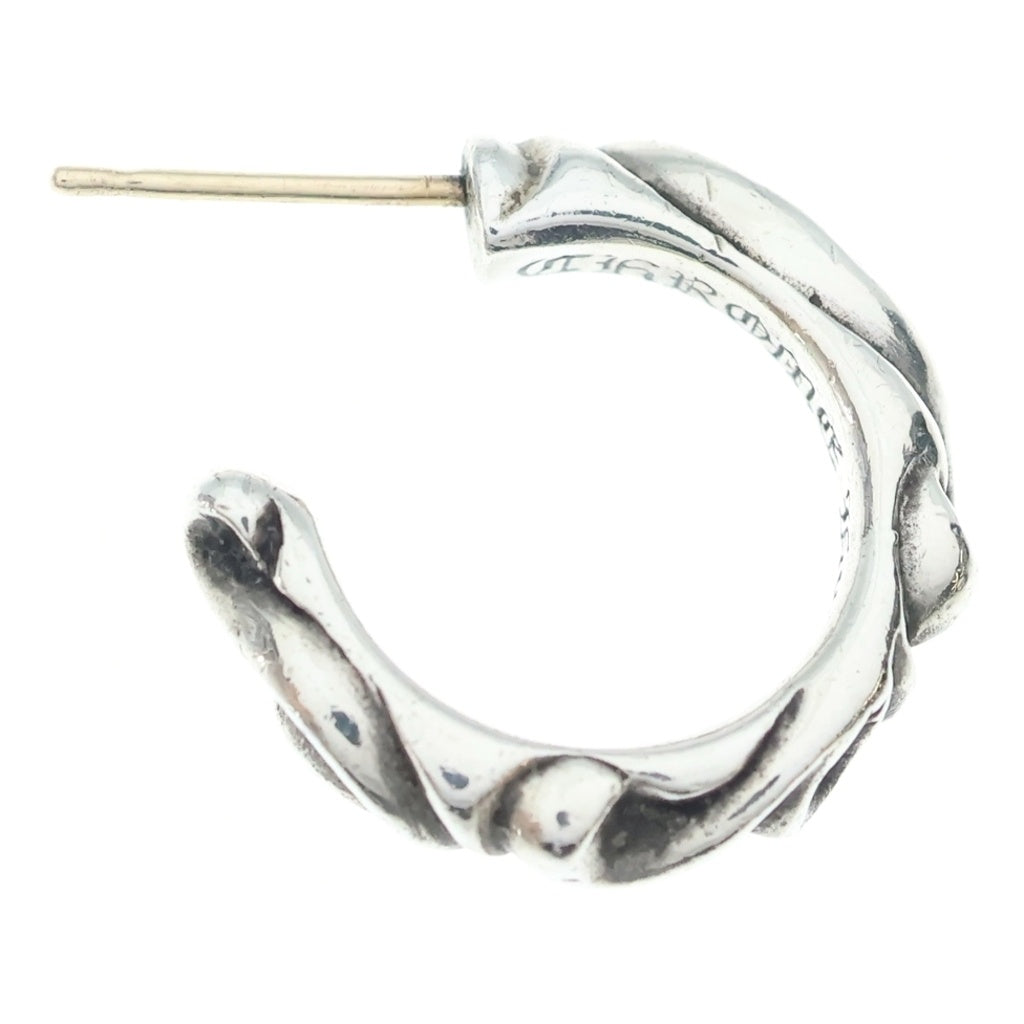 CHROME HEARTS(クロムハーツ) HOOP SCROOL スクロール フープピアス シルバー BCA102