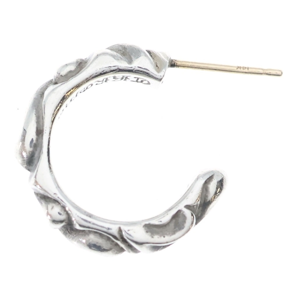 CHROME HEARTS(クロムハーツ) HOOP SCROOL スクロール フープピアス シルバー BCA102