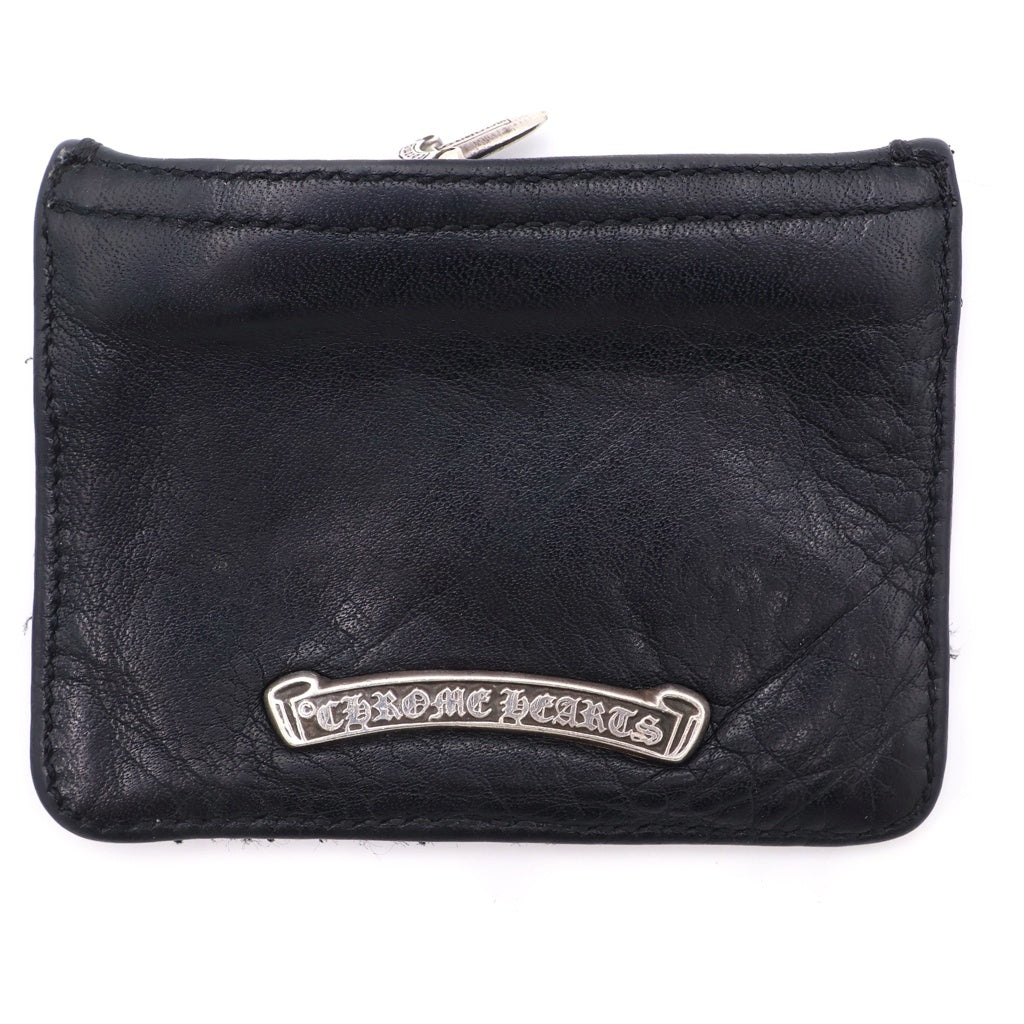 CHROME HEARTS(クロムハーツ) ZPR CHNG PURSE チェンジパース ダガージップコインケース ブラック
