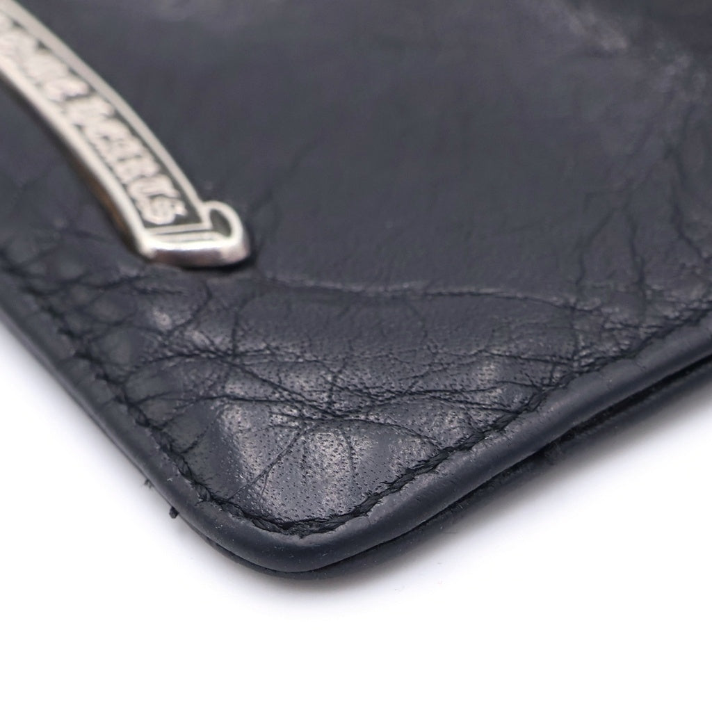 CHROME HEARTS(クロムハーツ) ZPR CHNG PURSE チェンジパース ダガージップコインケース ブラック