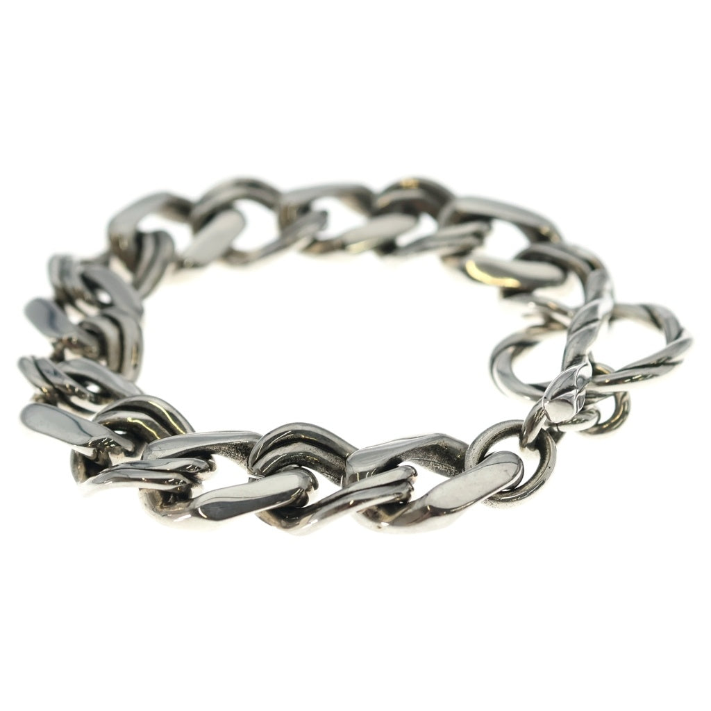 YVES SAINT LAURENT(イヴサンローラン) Metal Chain Bracelet チェーンブレスレット メタル シルバー レディース