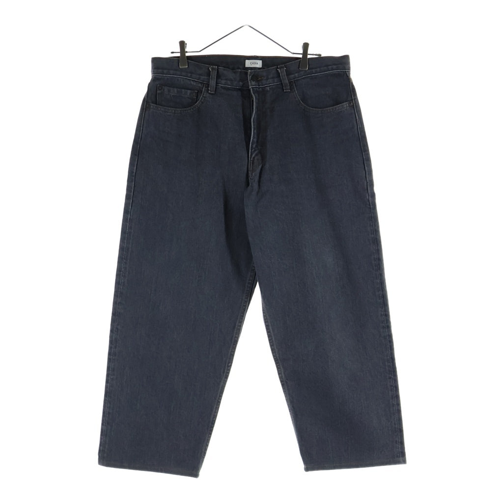 CIOTA(シオタ) スビンコットン 13.5oz ワイドテーパードデニム NPTM-6RF ミディアムブラック