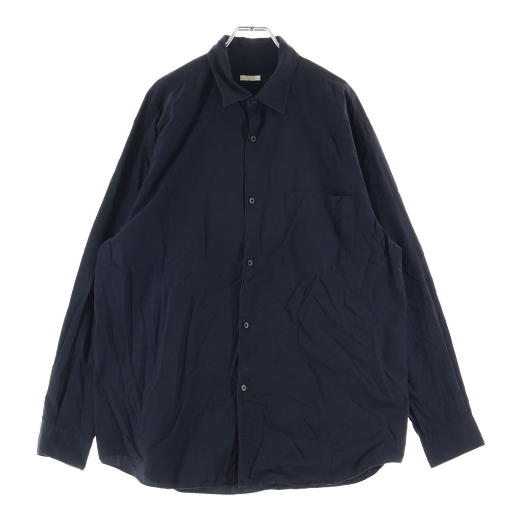 COMOLI(コモリ) 25AW Comoli Shirt コモリ 長袖シャツ C03-02001 ネイビー