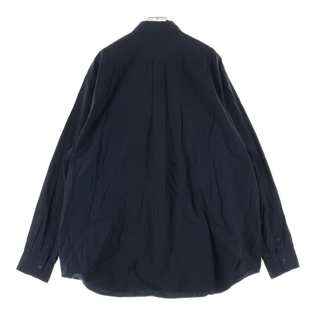 COMOLI(コモリ) 25AW Comoli Shirt コモリ 長袖シャツ C03-02001 ネイビー