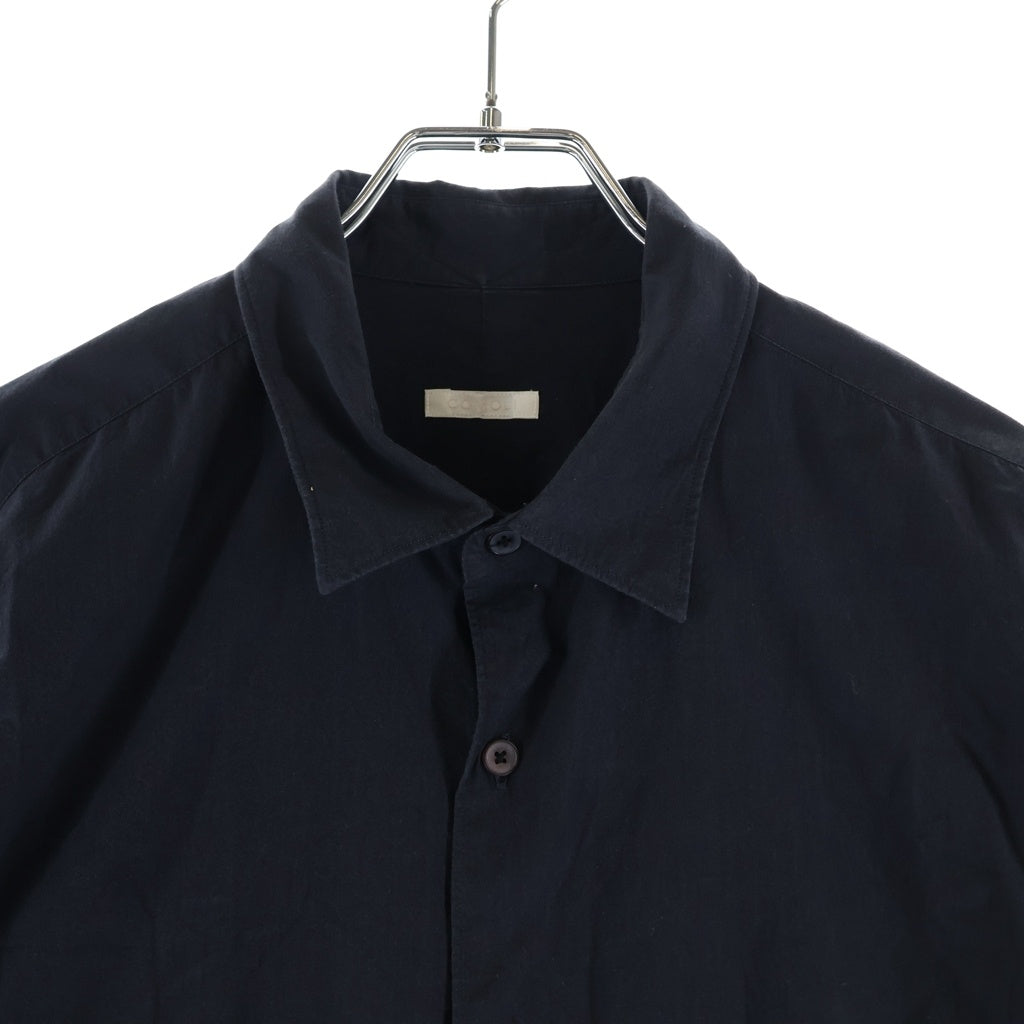 COMOLI(コモリ) 25AW Comoli Shirt コモリ 長袖シャツ C03-02001 ネイビー