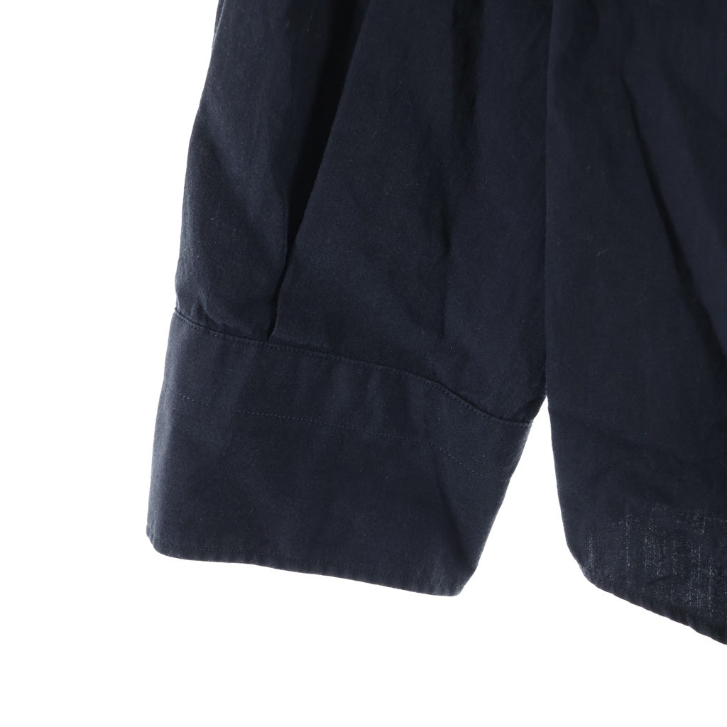 COMOLI(コモリ) 25AW Comoli Shirt コモリ 長袖シャツ C03-02001 ネイビー