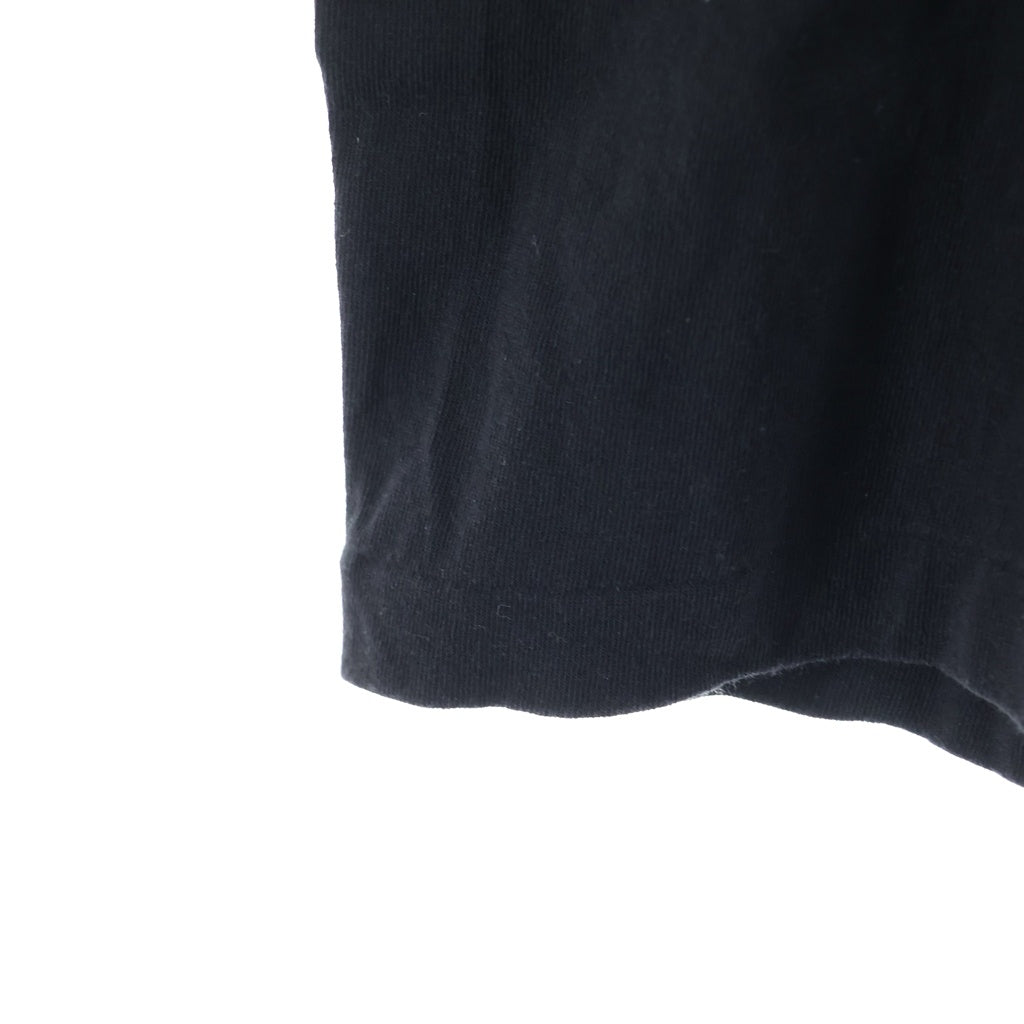 COMOLI(コモリ) 25SS Cotton jersey コットンジャージ B01-05010 ブラック