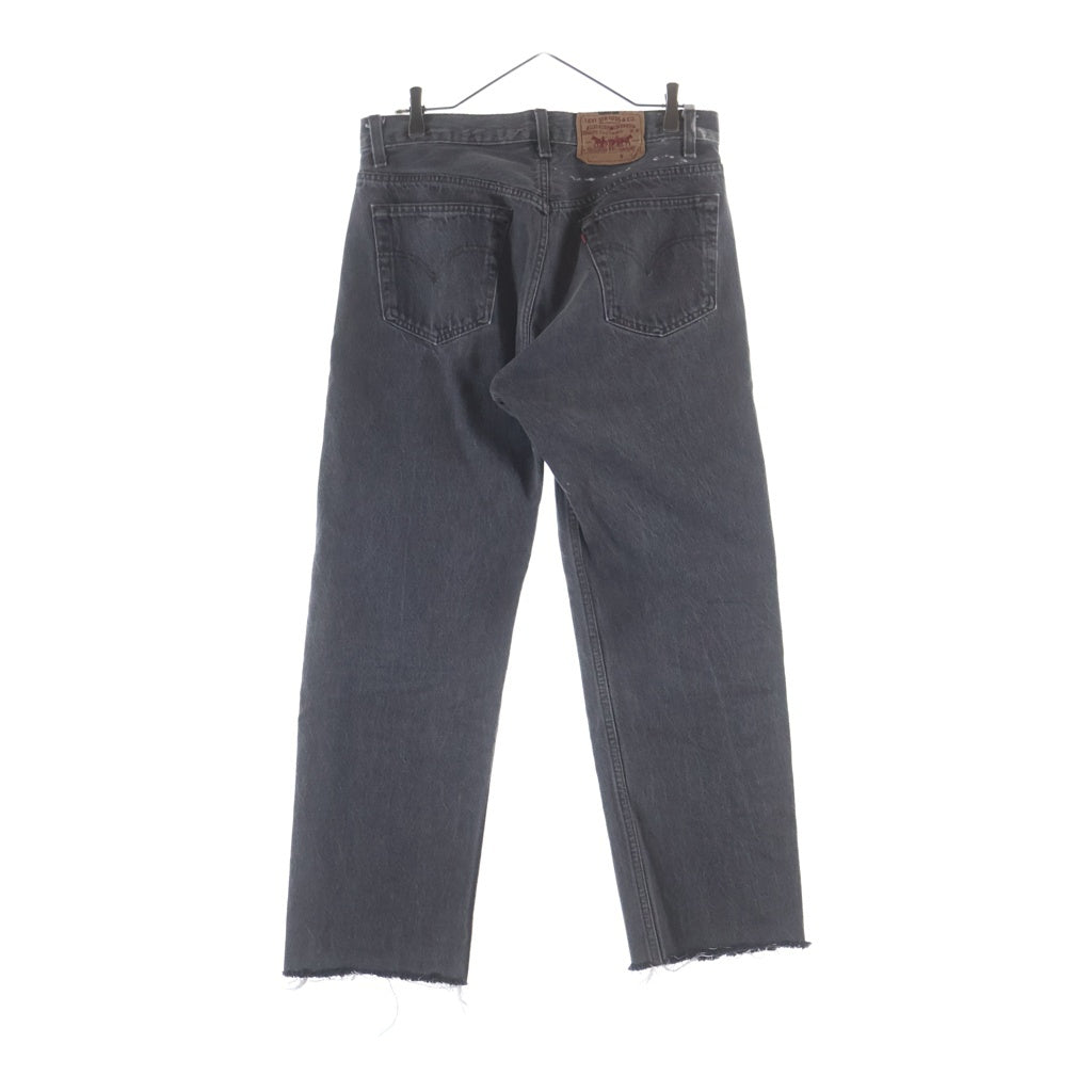 Levi's(リーバイス) 90s VINTAGE 501-0658 先染めブラック デニムパンツ