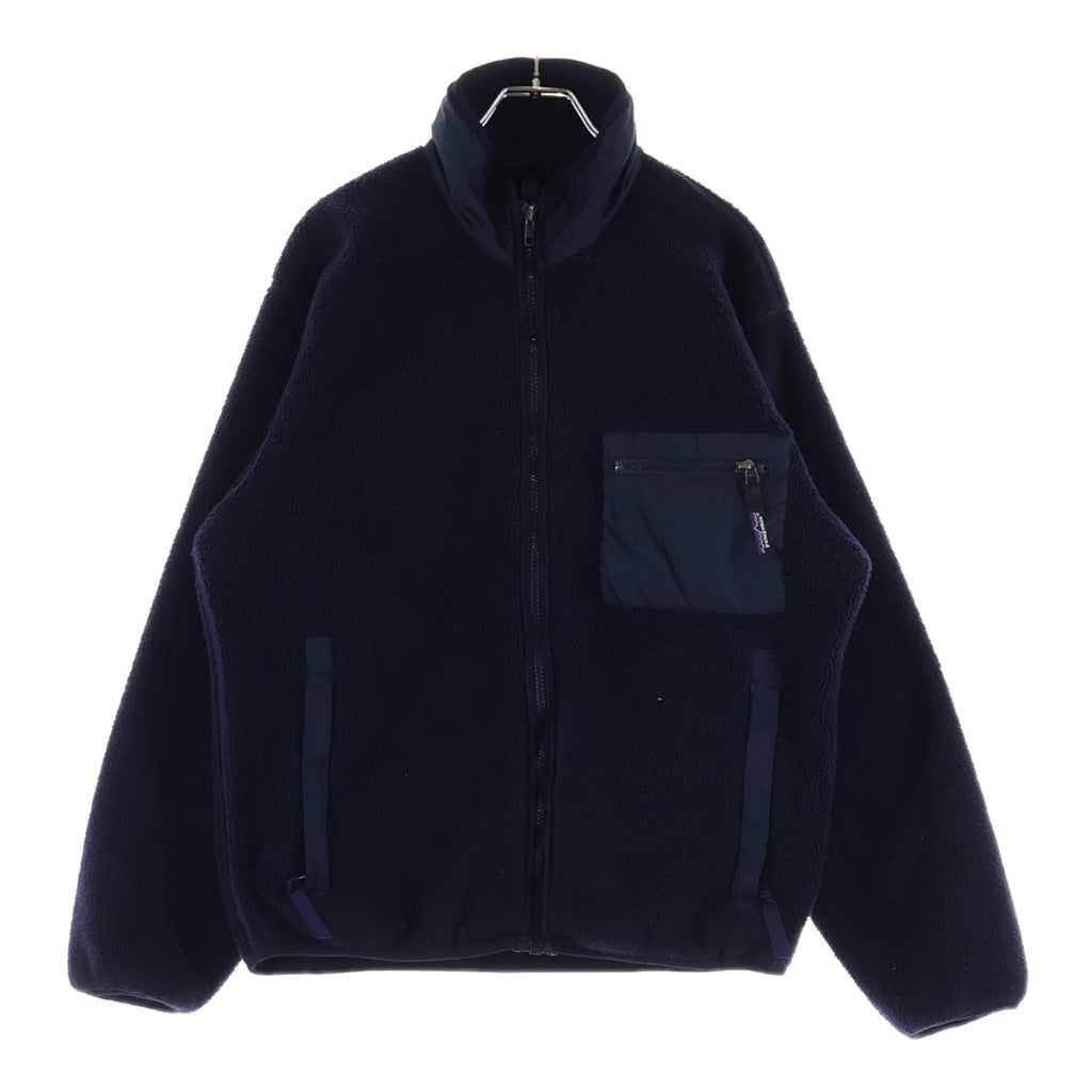 PATAGONIA(パタゴニア) 90s Retro-X レトロX ナイロン切替 フリースジャケット ネイビー