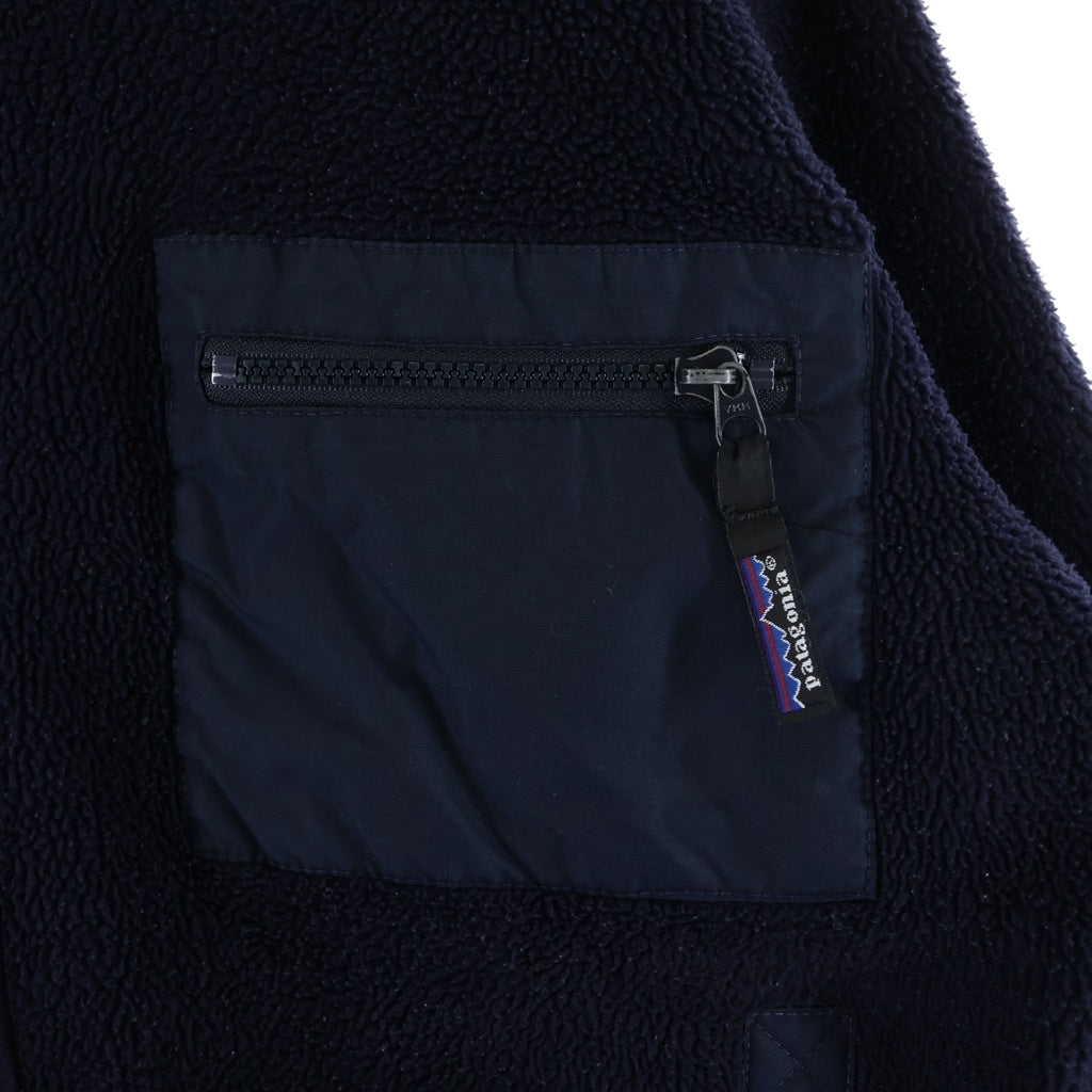 PATAGONIA(パタゴニア) 90s Retro-X レトロX ナイロン切替 フリースジャケット ネイビー