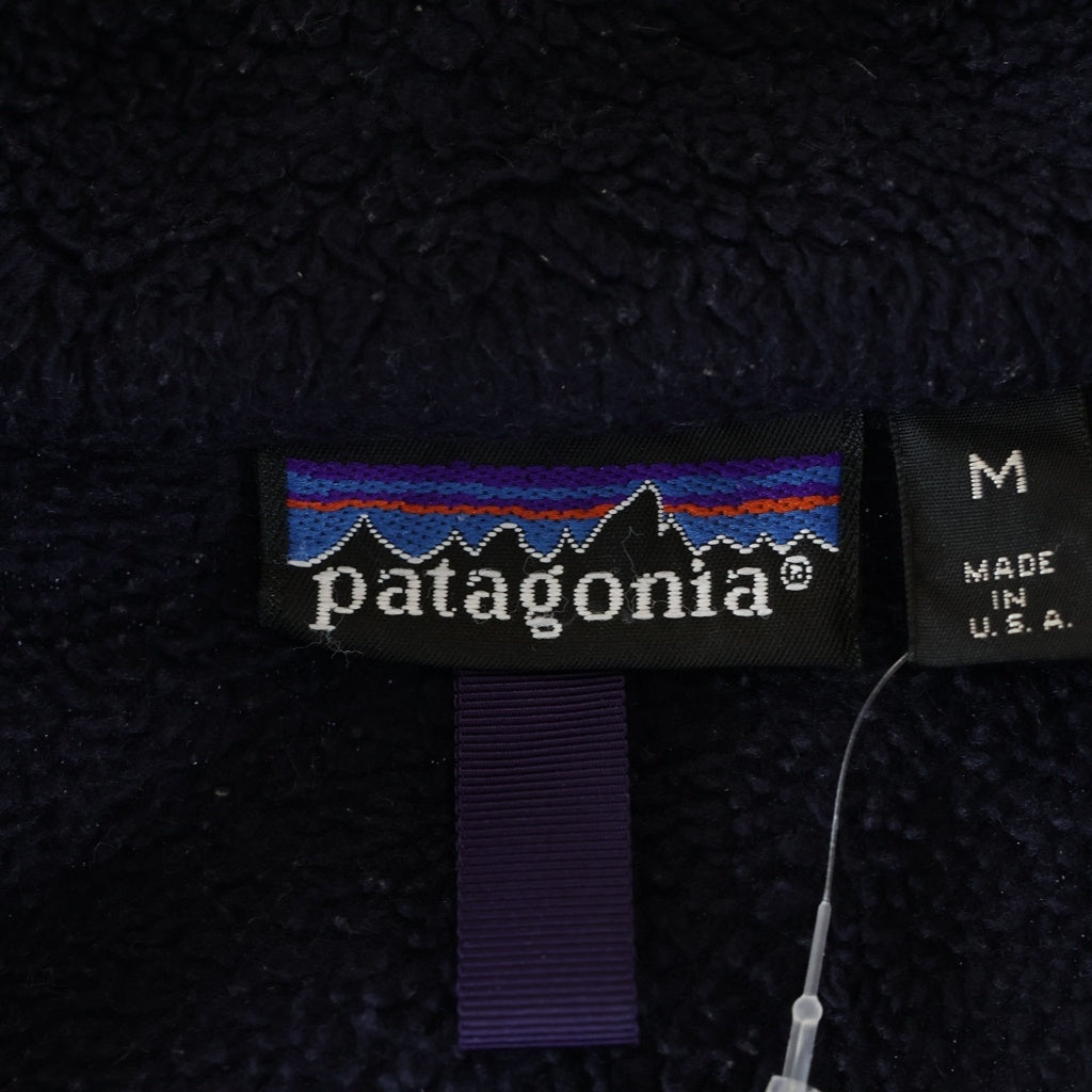 PATAGONIA(パタゴニア) 90s Retro-X レトロX ナイロン切替 フリースジャケット ネイビー
