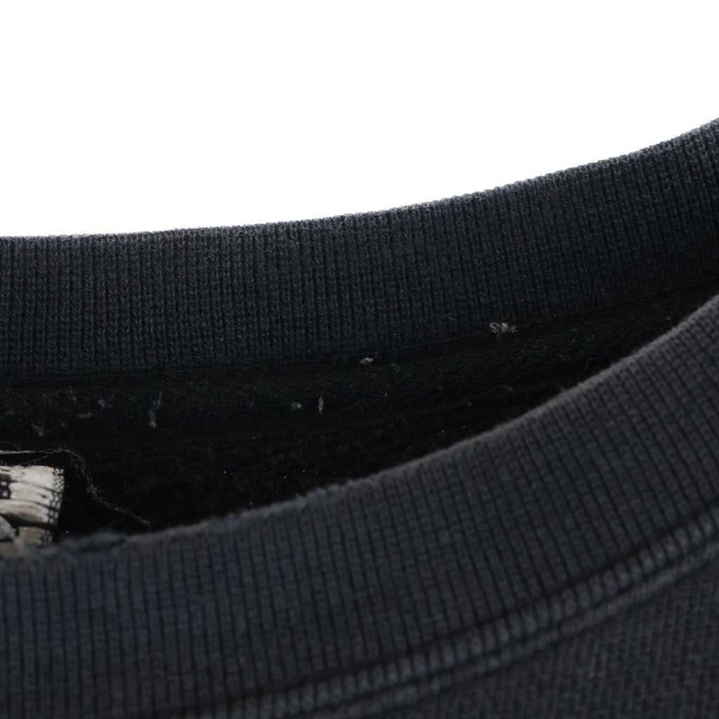 STUSSY(ステューシー) 00s Camouflage 8 Ball 8ボール ショーンフォント スウェット ブラック
