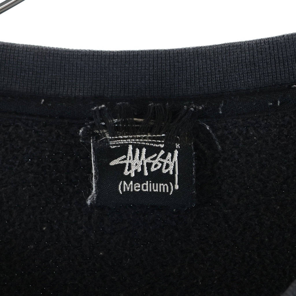 STUSSY(ステューシー) 00s Camouflage 8 Ball 8ボール ショーンフォント スウェット ブラック