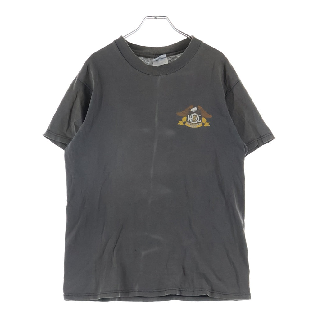 HARLEY DAVIDSON(ハーレーダビッドソン) 00s HARLEY OWNERS GROUP EAGLE イーグル クルーネックTシャツ ブラック