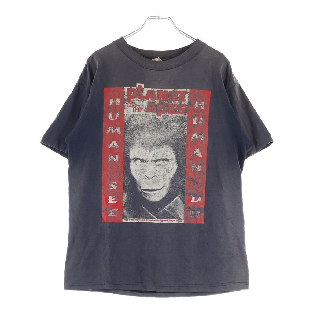 VINTAGE(ヴィンテージ) 90s Planet of the Apes 猿の惑星 MOSQUITO HEAD モスキートヘッド クルーネックTシャツ ブラック