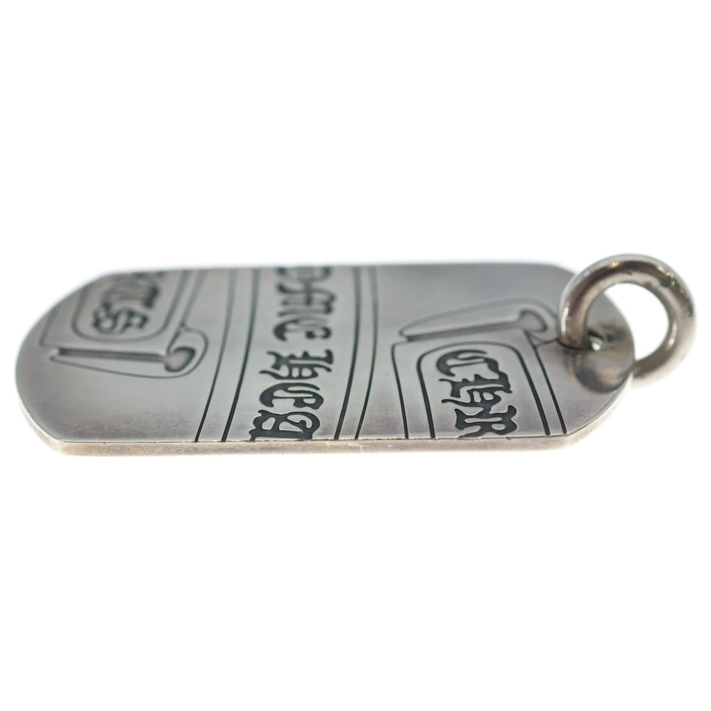 CHROME HEARTS(クロムハーツ) D TAG LRG LTD ラージドッグタグ ラージドッグタグ ネックレストップ シルバー