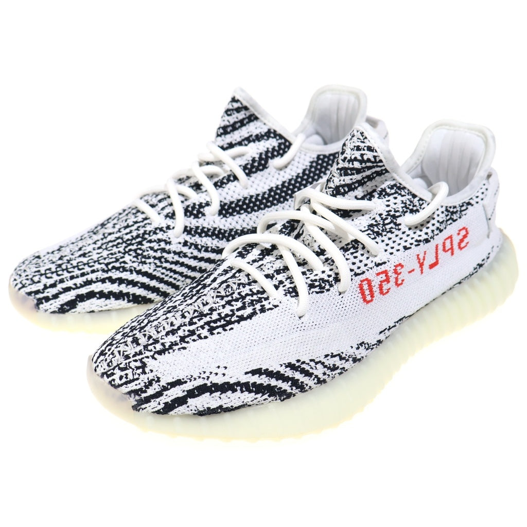 adidas(アディダス) YEEZY BOOST 350 V2 ZEBRA イージー ブースト ブイツー ゼブラ ローカットスニーカー CP9654 ホワイト