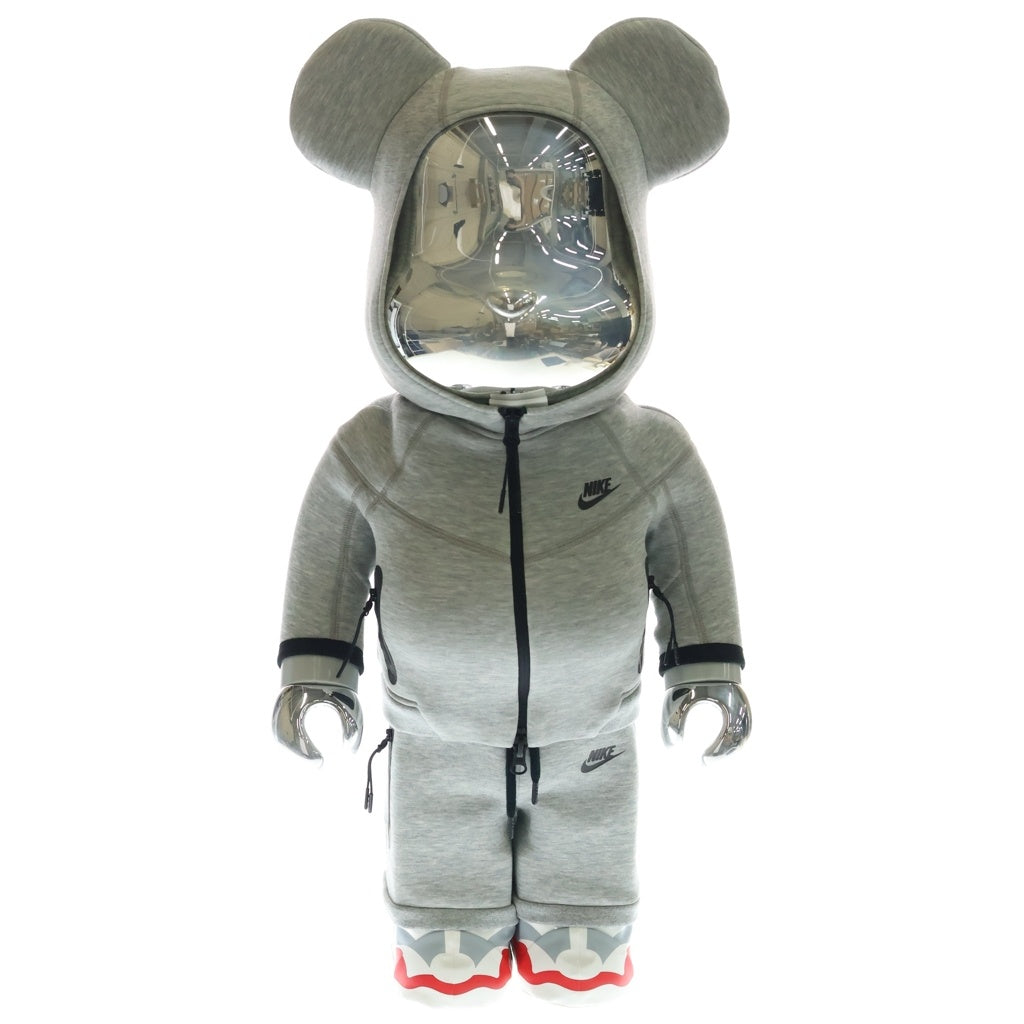 MEDICOM TOY(メディコムトイ) BE@RBRICK NIKE TECH FLEECE N98 1000% ナイキ テックフリース ベアブリック グレー