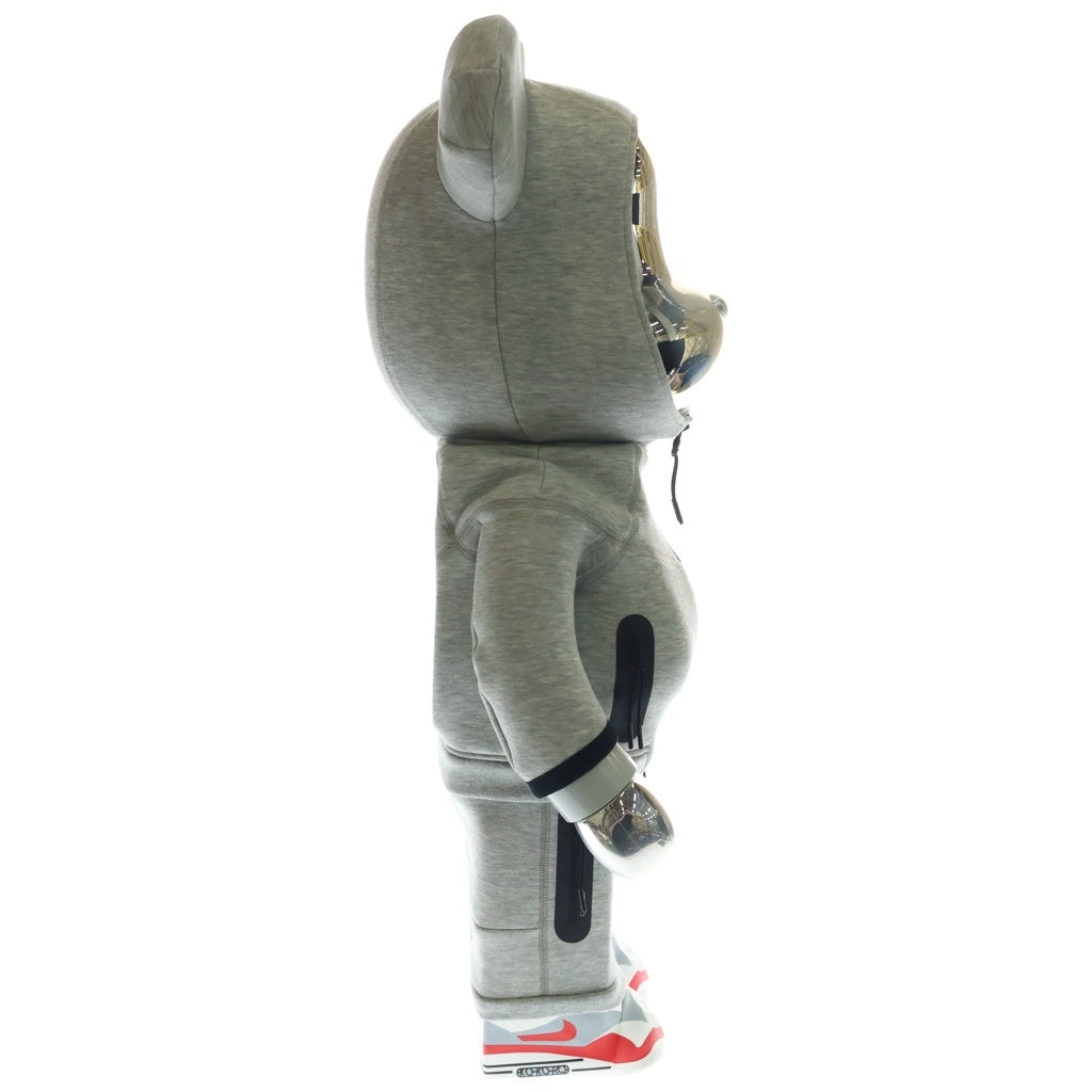 MEDICOM TOY(メディコムトイ) BE@RBRICK NIKE TECH FLEECE N98 1000% ナイキ テックフリース ベアブリック グレー