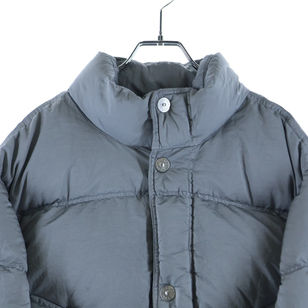 STONE ISLAND(ストーンアイランド) Nylon Metal in ECONYL Down Jacket ナイロンメタル イン エコナイル ダウンジャケット K2S154100124 グレー