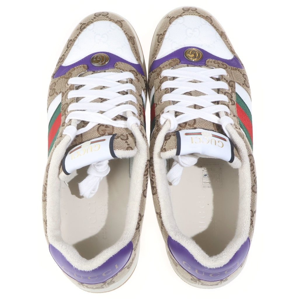 GUCCI(グッチ) Screener Sneaker GGキャンバス スクリーナースニーカー 