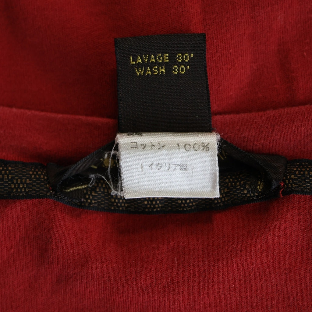 LOUIS VUITTON(ルイヴィトン) ダミエピスネーム クルーネックTシャツ レッド