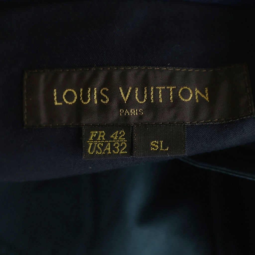 LOUIS VUITTON(ルイヴィトン) ロゴバック刺繍 RM142Q H5ID08BWK ストレートパンツ グリーン