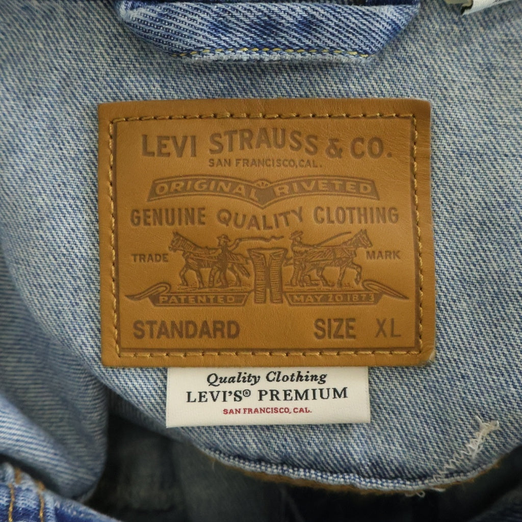Levi's(リーバイス) パッチ再構築 リペア加工 PC9-72334-0729 デニムジャケット インディゴ