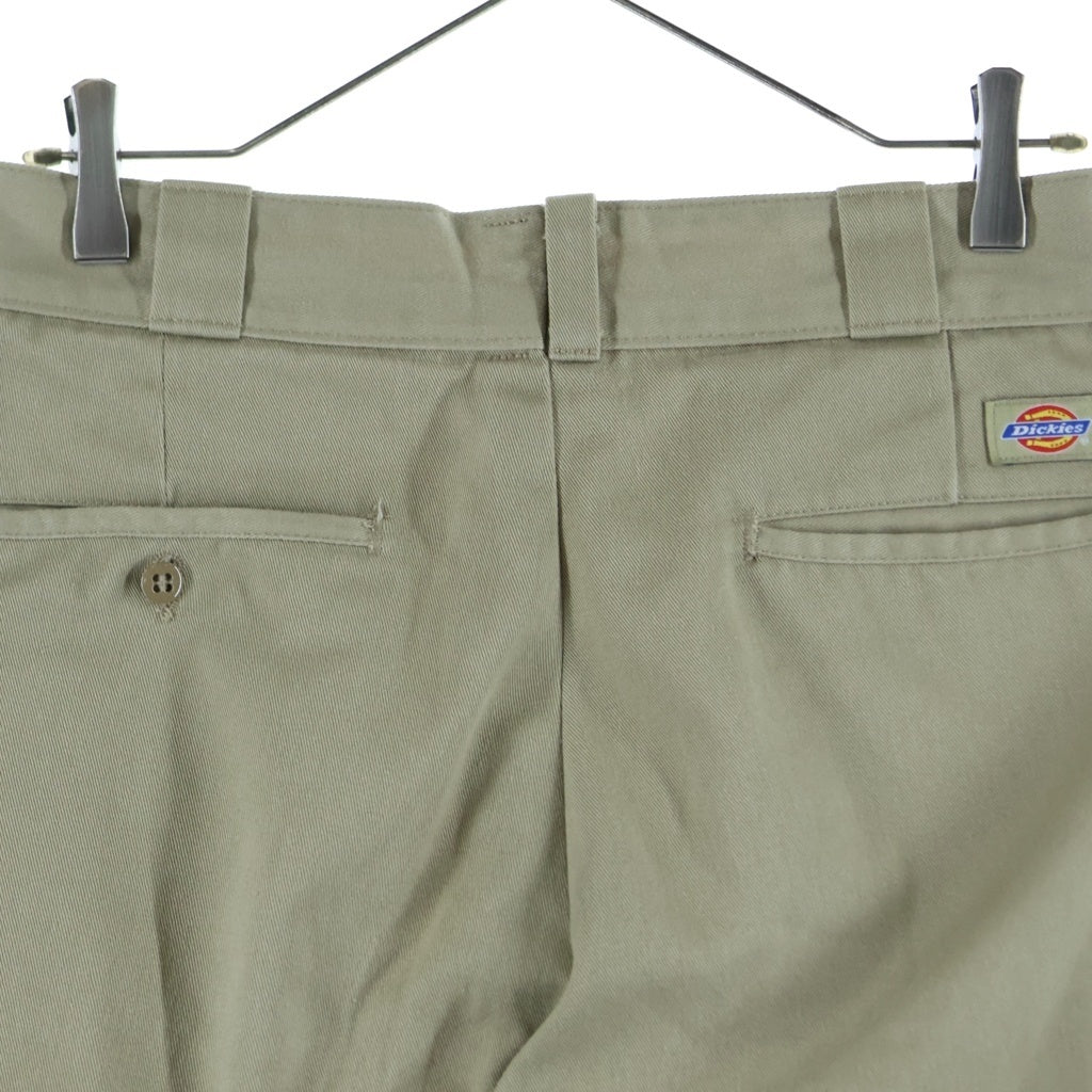 Dickies(ディッキーズ) 80s TALONジップ バック開閉可 ストレートチノ ベージュ
